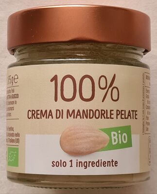 Crema di Mandorle Pelate Bio 100%