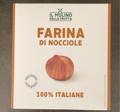 Farina di nocciole front packaging