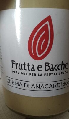 Crema anacardi