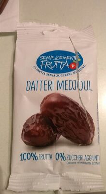 Semplicemente frutta front packaging