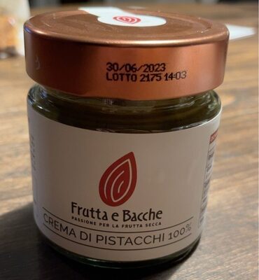 Crema di pistacchi 100%