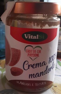 Crema mandorle front packaging