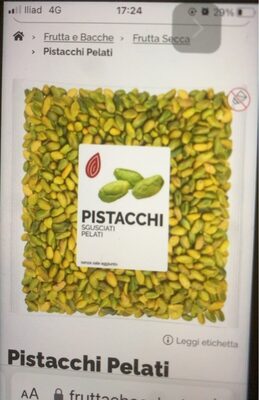 Pistacchi pelati