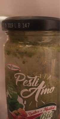 Pesto De Basilic & Amandes Bio 180GR
