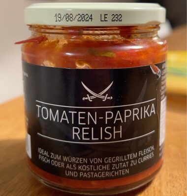 Tomaten-Paprika Relish