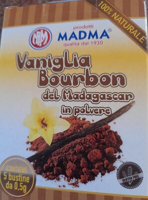 Vaniglia Bourbon del Madagascar in polvere