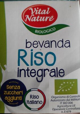 Bevanda Riso integrale