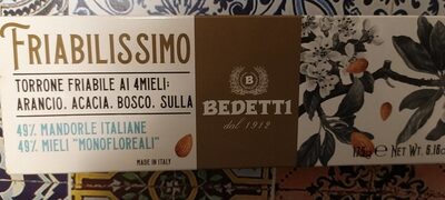 Torrone Bedetti ai 4mieli
