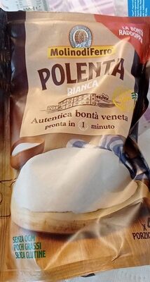 Polenta bianca front packaging