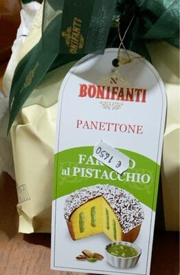 Panettone farcito al pistacchio