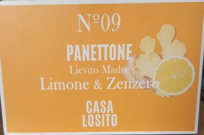 N09 PANETTONE Limone and Zenzero