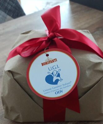Panettone front packaging