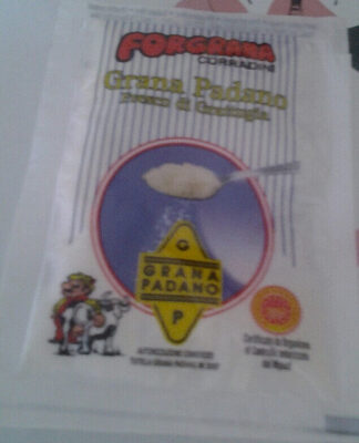 grana padano front packaging