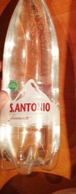 Acqua minerale frizzante front packaging