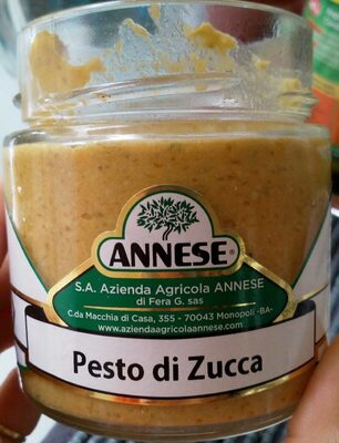 Pesto di zucca front packaging
