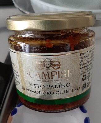 Pesto panino di pomodoro ciliegino front packaging
