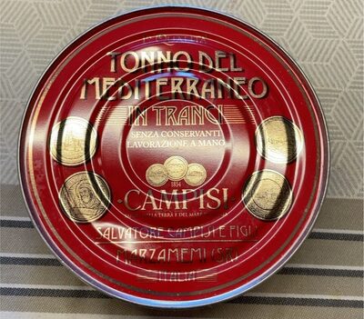 Tonno del mediterraneo front packaging