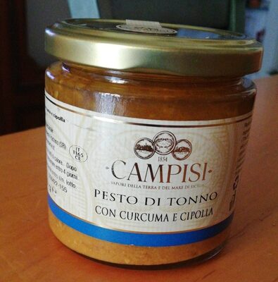 Pesto di tonno con curcuma e cipolla