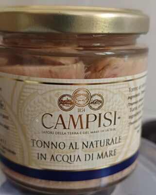 Tonno al Naturale in acqua di mare