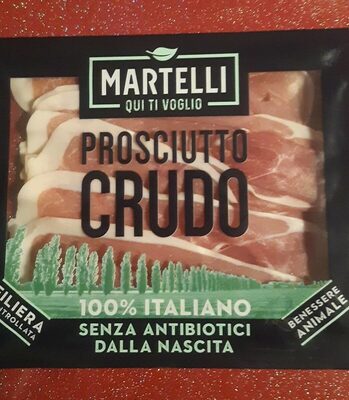 Prosciutto crudo front packaging