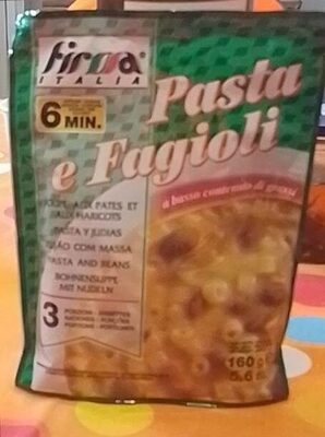 Pasta e fagioli front packaging