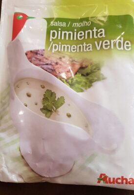 Salsa de pimienta verde
