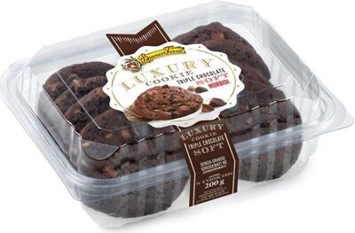 Luxury cookie triple chocolate