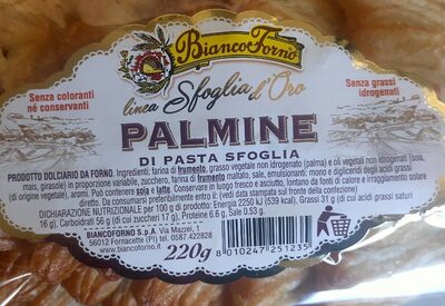 Palmine di Pasta Soglia