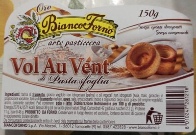 Vol Au Vent di pasta sfoglia