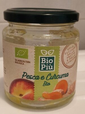 Composta di Pesca e Curcuma Bio