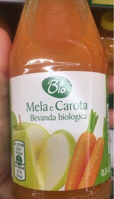 Succo mela e carota