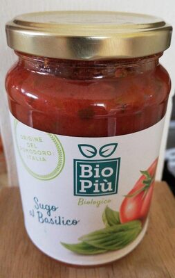 Sugo al basilico front packaging