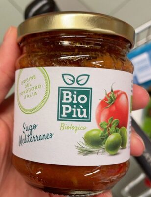 Sugo mediterraneo front packaging