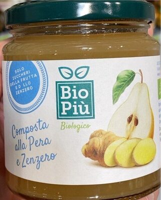 Composta la pera e zenzero