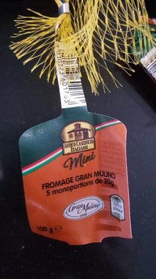 Fromage tram mulino front packaging