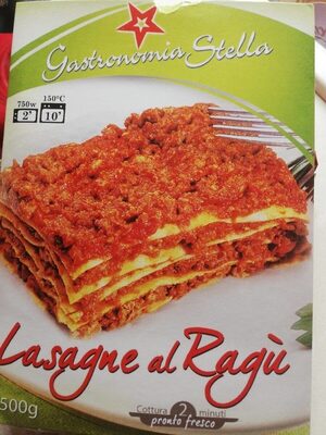Lasagne al Ragù front packaging