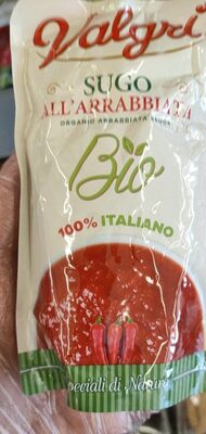 Sugo all'arrabbiata front packaging