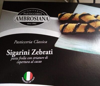 Antica pasticceria Ambrosiana front packaging