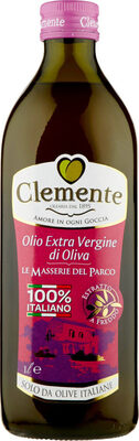 Olio extravergine Le masserie del parco front packaging