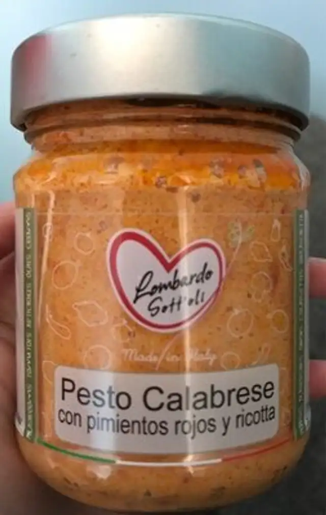 Pesto Calabrese front packaging