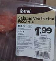 Salame ventricina piccante