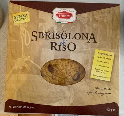 Sbrisolona di riso