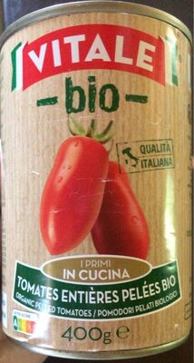 Tomates entières pelées