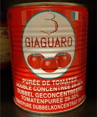 Tomates concentrée front packaging