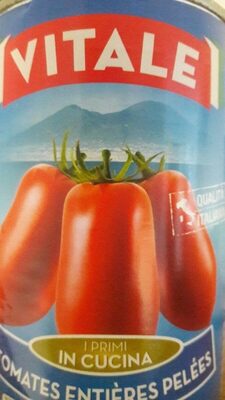 Tomates entières pelées