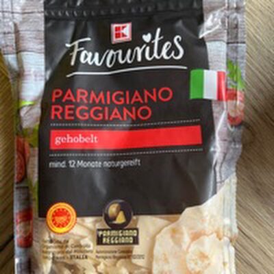 Parmesan gehobelt