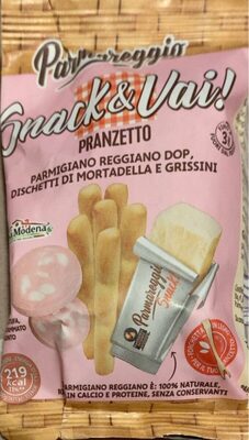 Snack e vai front packaging