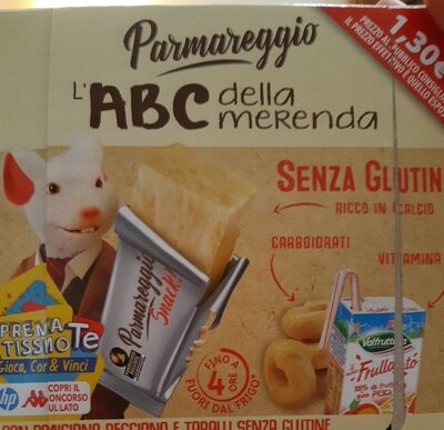 L'abc della merenda con parmigiano reggiano e