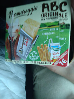 L’abc della merenda con parmigiano reggiano front packaging