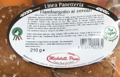 Hamburgotto ai cereali